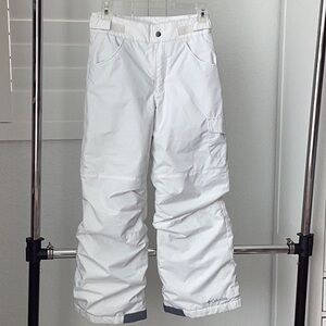 Columbia Kids' White Snow Pants